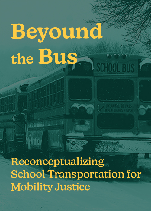Cover image for Beyond the Bus, title overlaid