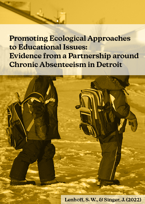 Cover image for Promoting Ecological Approaches